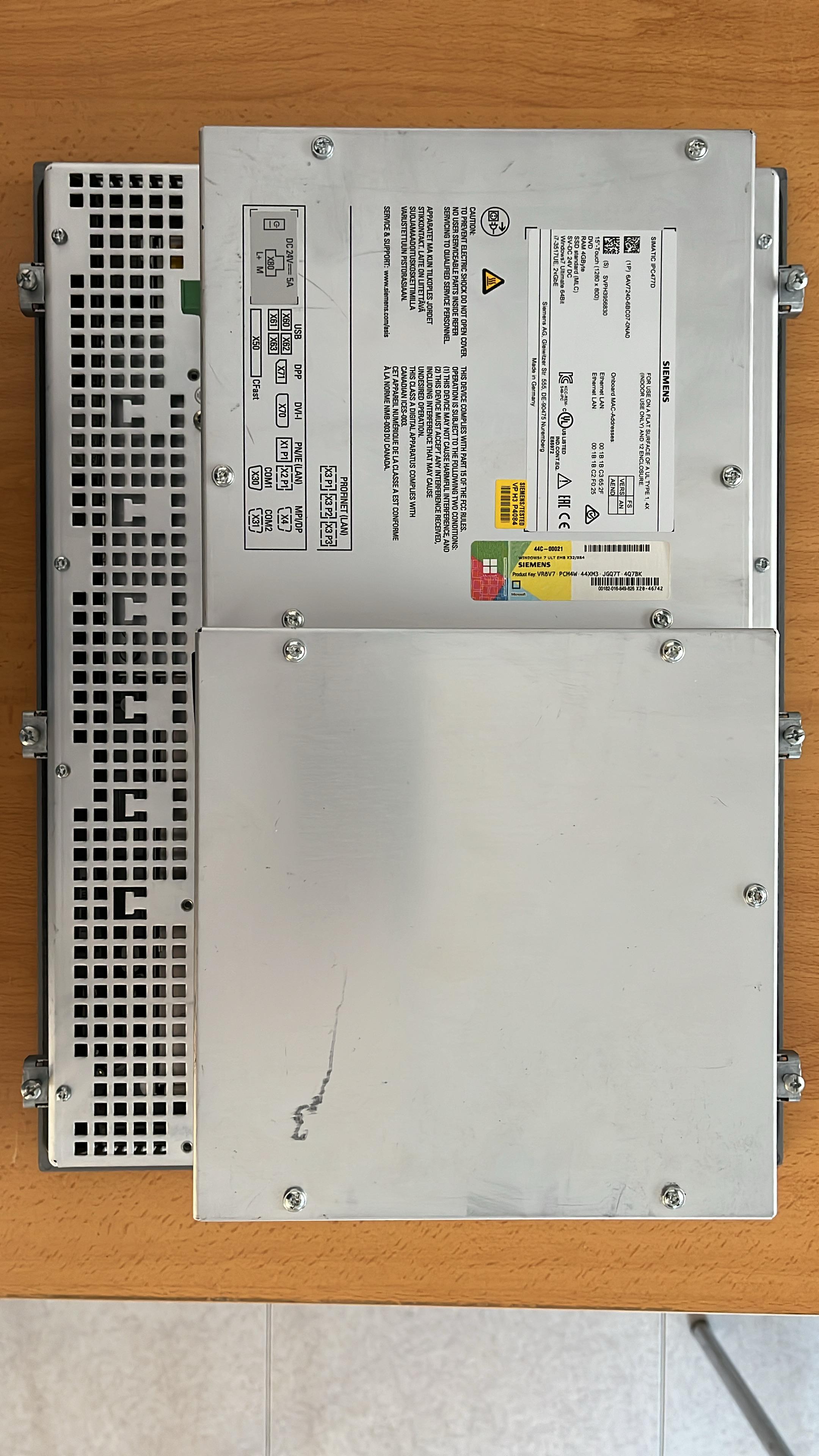 Siemens 6AV7240-6BC07-0NA0 (USED)