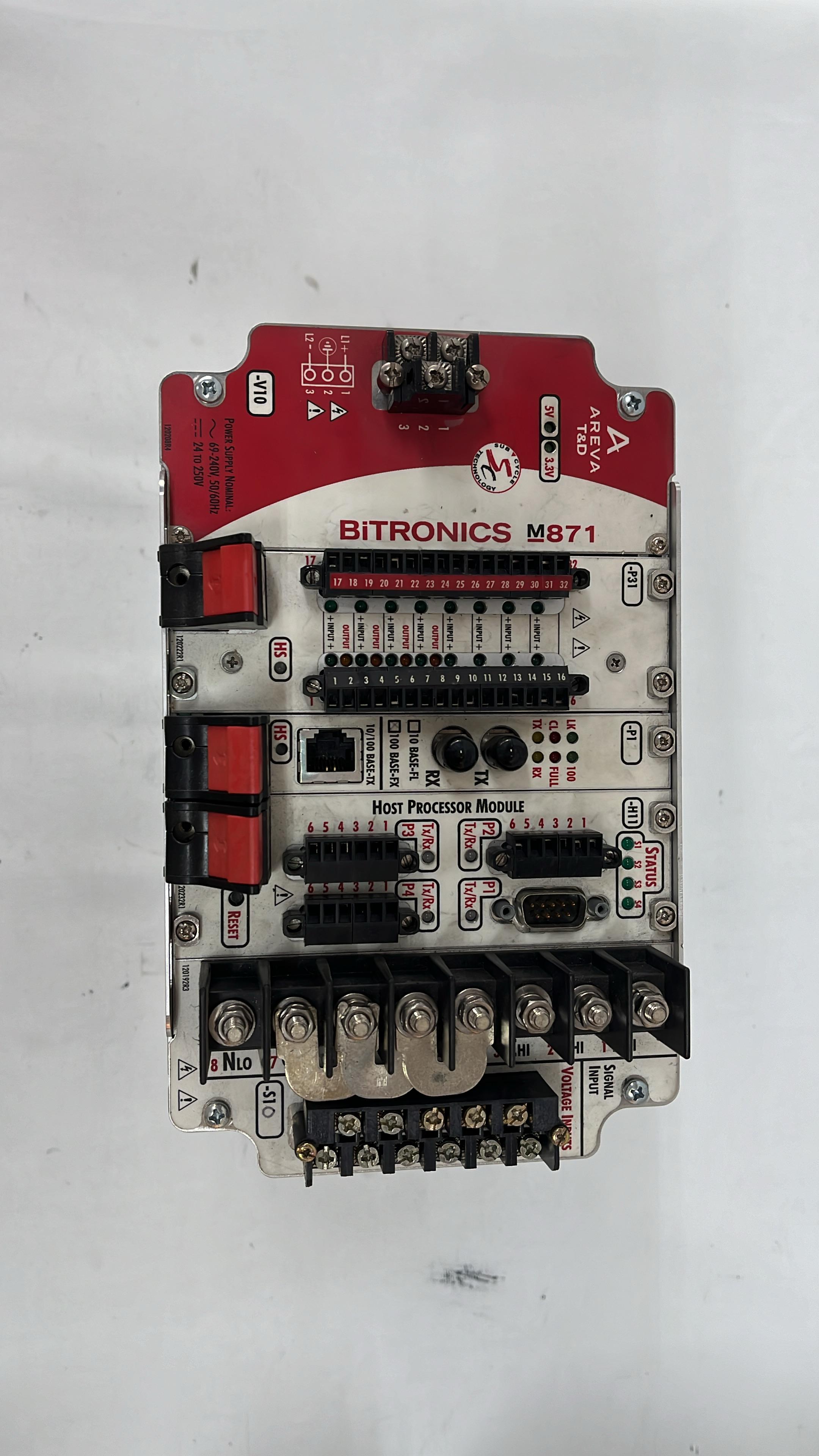 AREVA BITRONICS M8712Y91414B (USED)