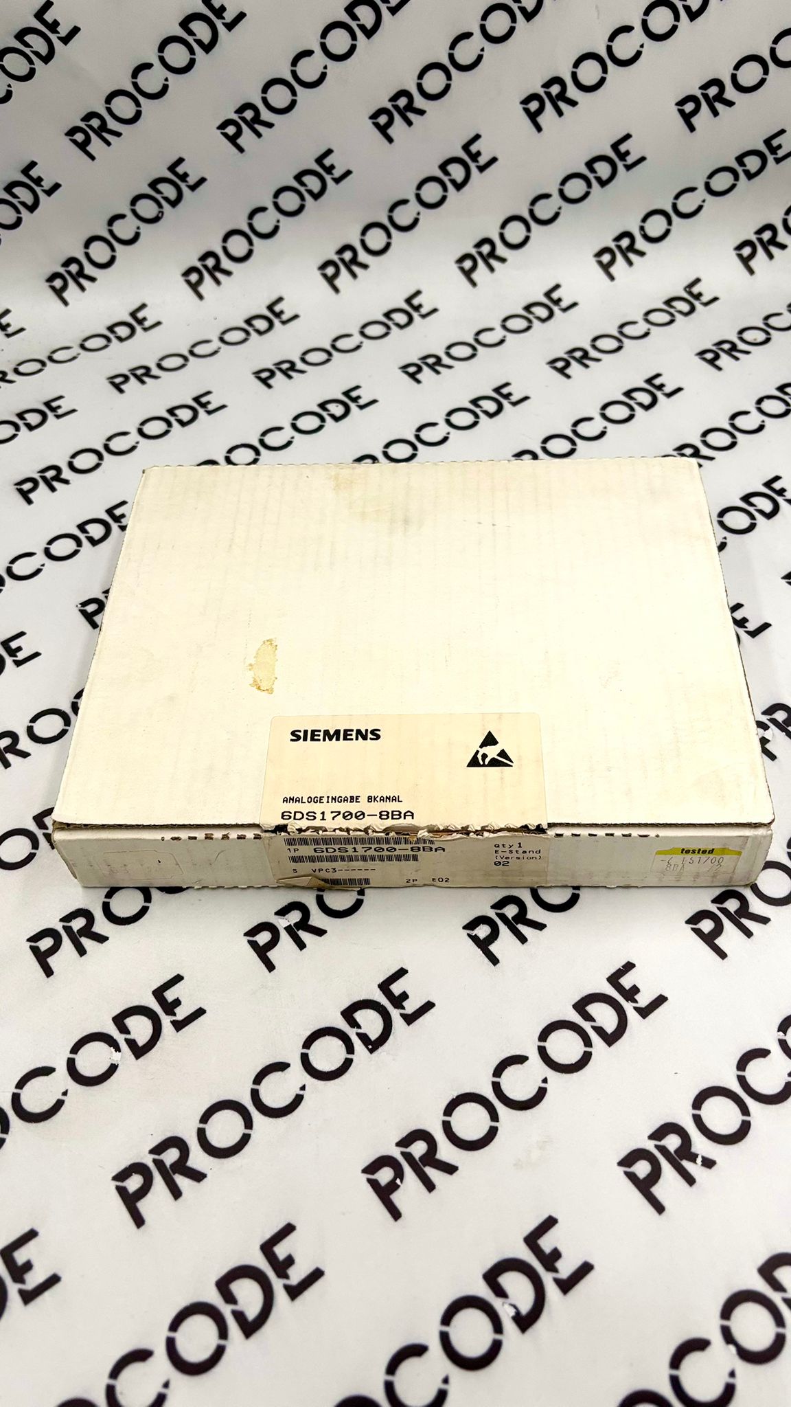 SIEMENS 6DS1700-8BA Teleperm M Analog Input