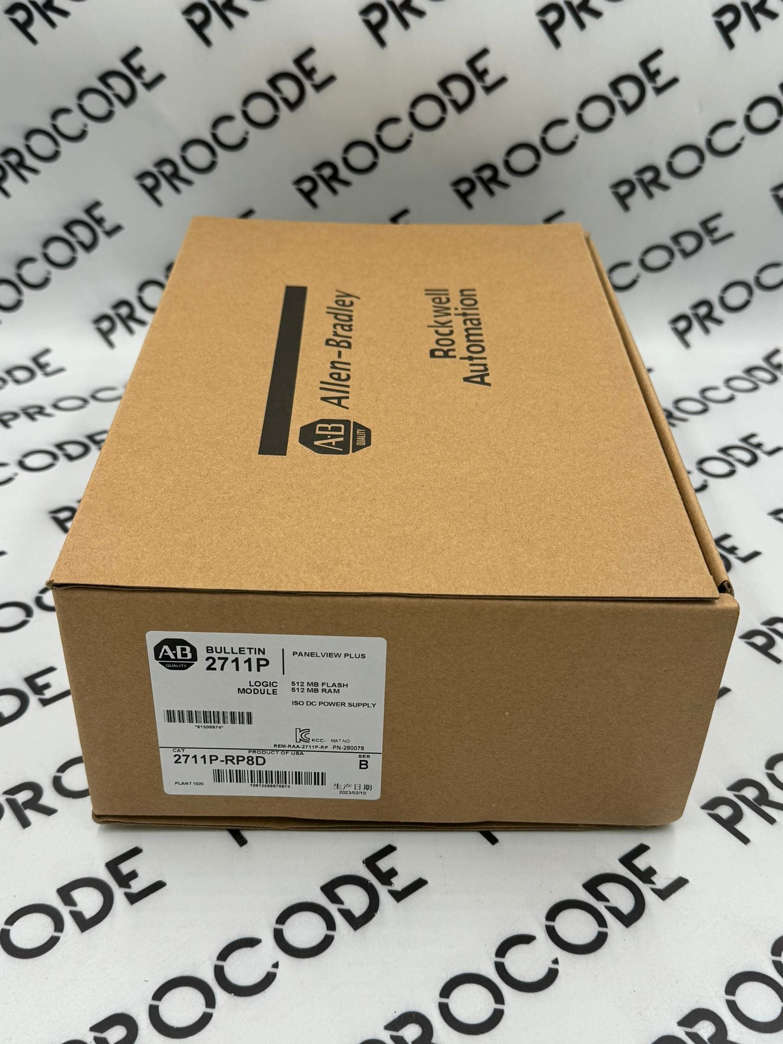 Allen Bradley 2711P-RP8D PanelView