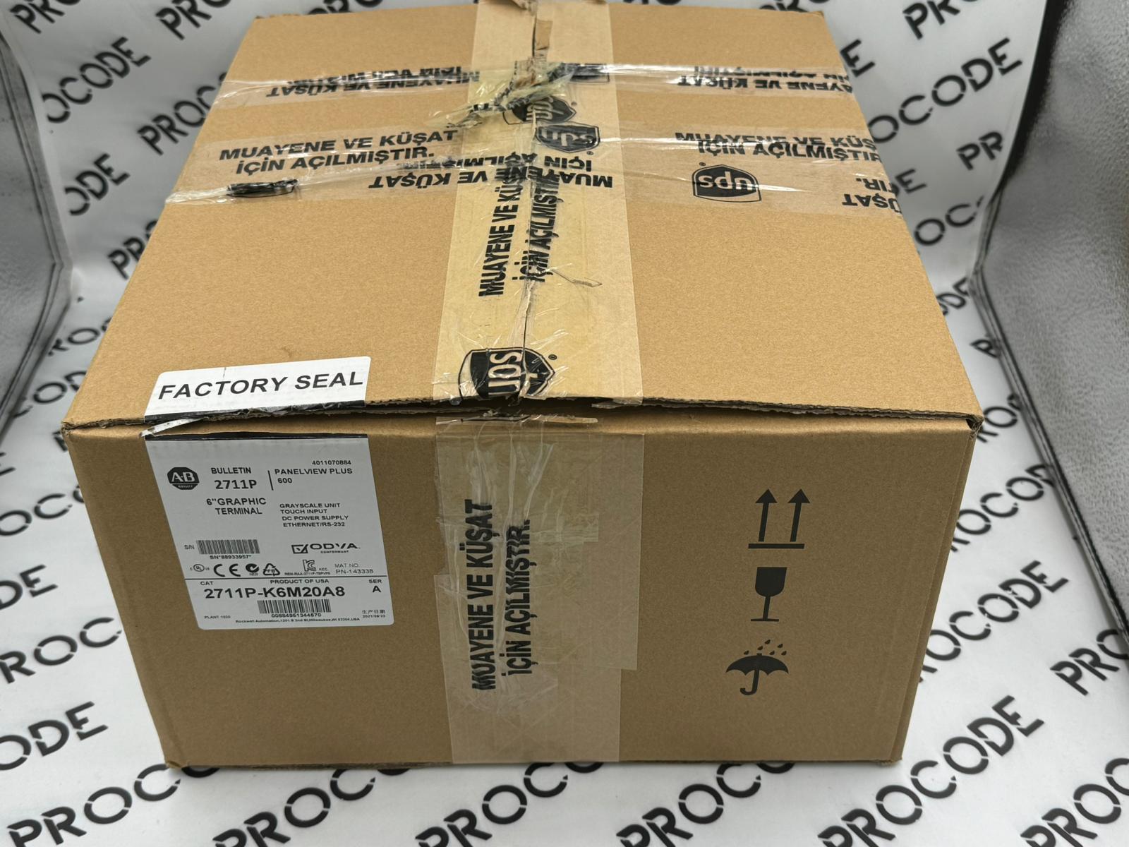 Allen Bradley 2711P-K6M20A8 PanelView