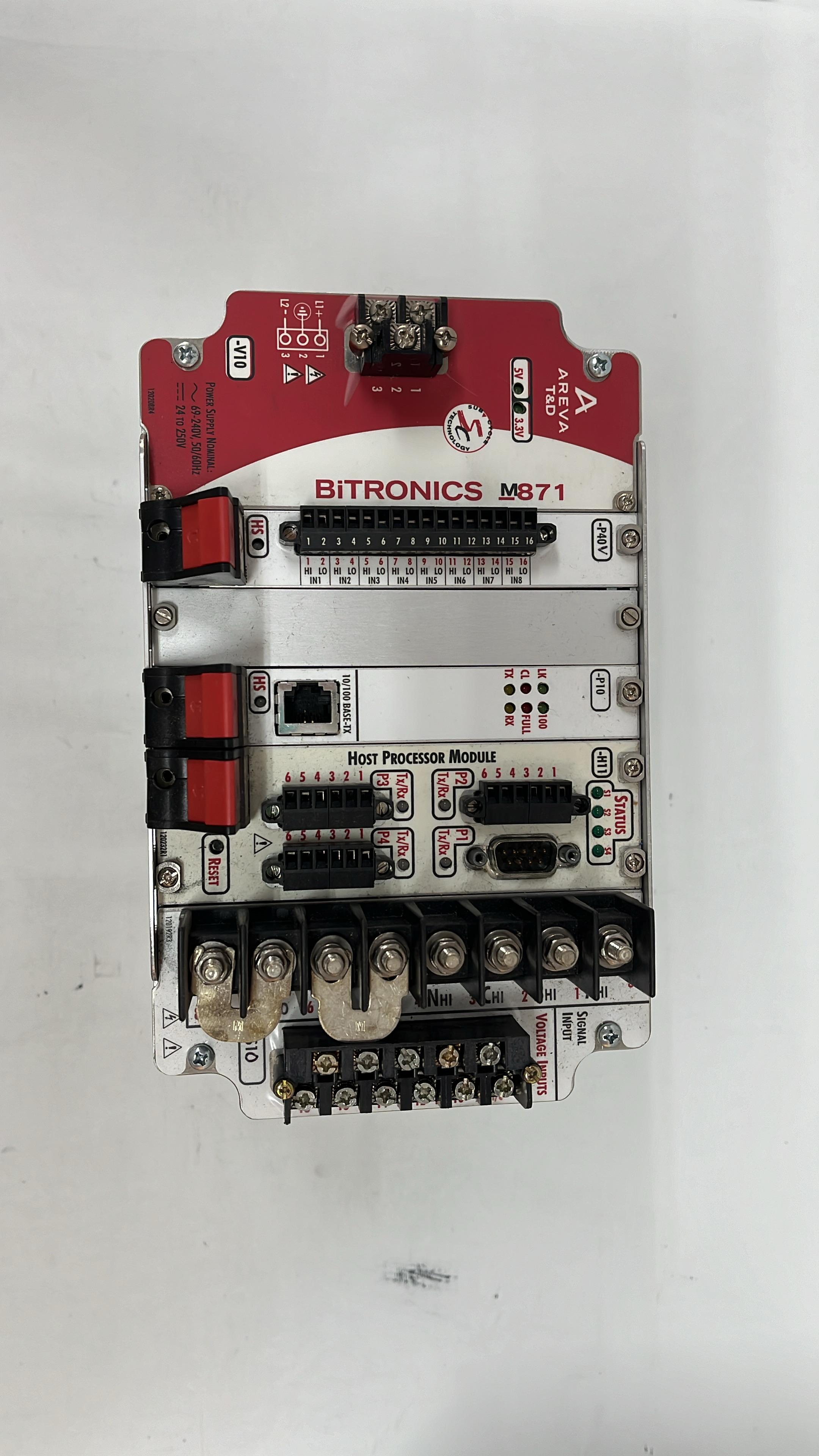 AREVA BITRONICS M8712Y91414A