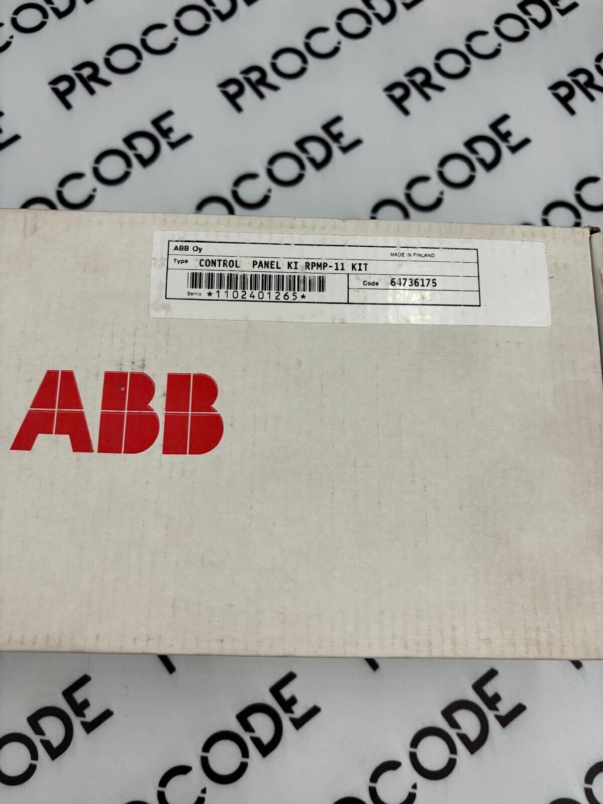 ABB RPMP-11 64736175 Control Panel Mounting Platform kit