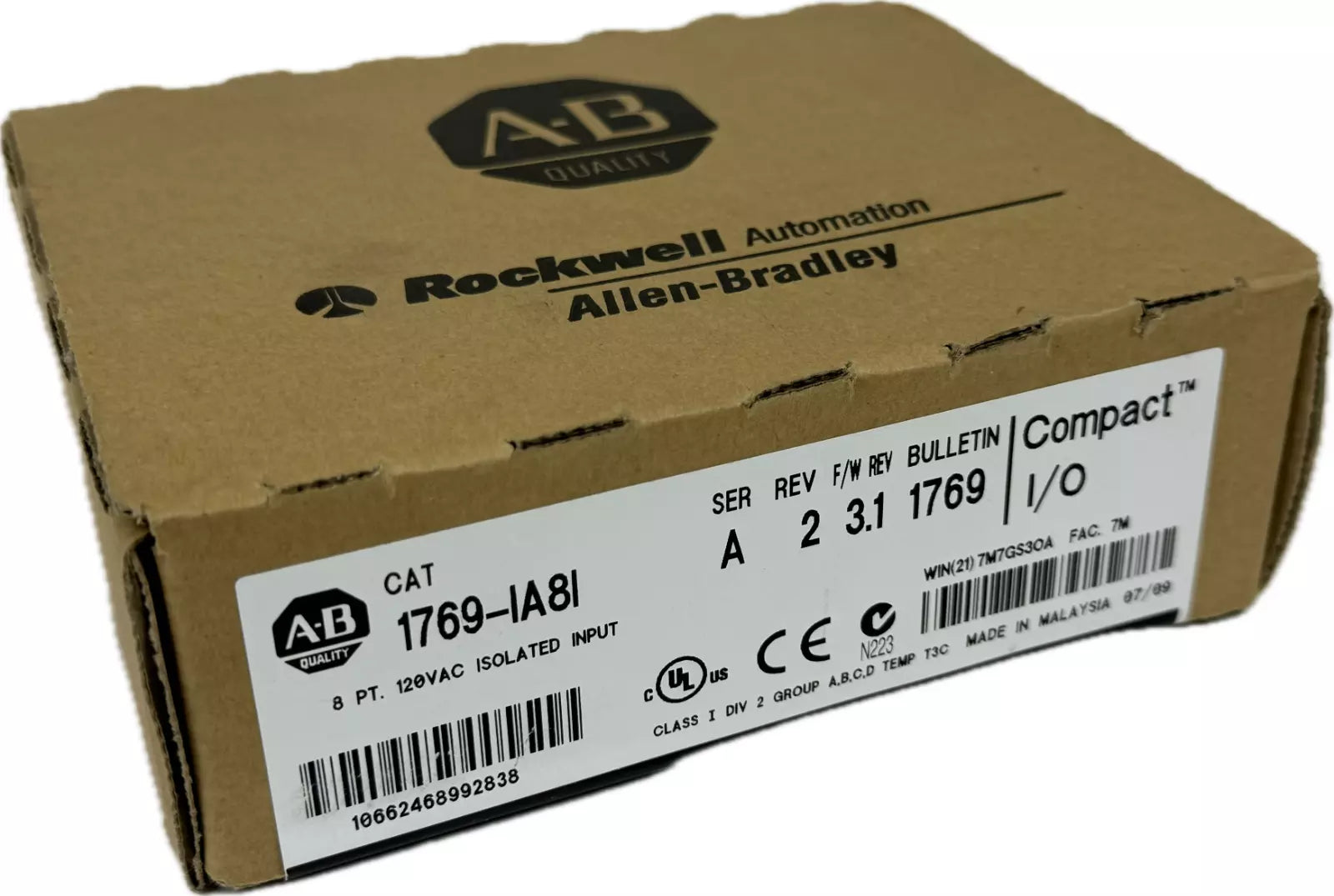 Allen Bradley 1769-IA8I Isolated Input Module