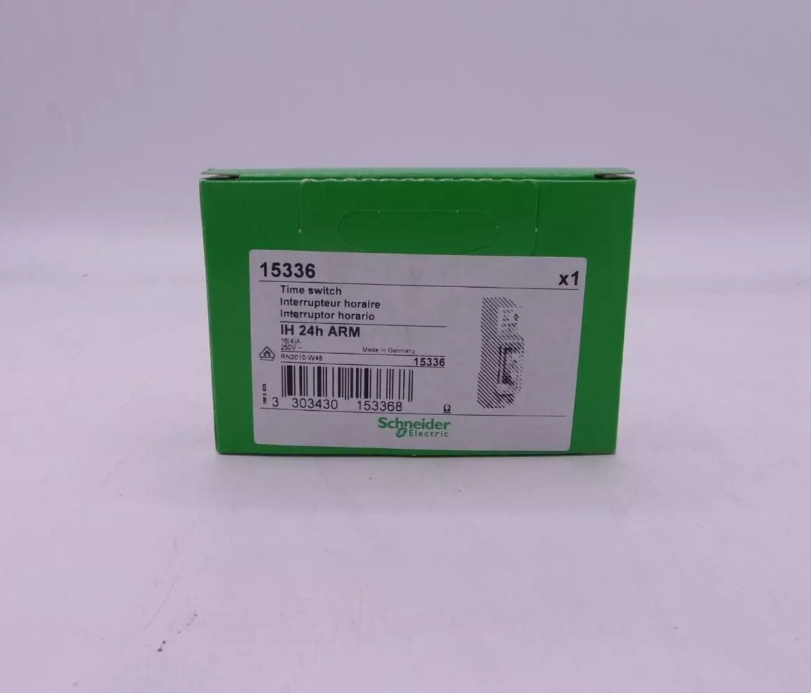 SCHNEIDER 15336 IH Mechanical Time Switch, 18mm, 24h, 1 Channel