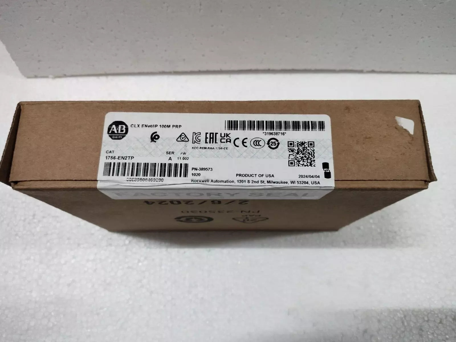 Allen Bradley 1756-EN2TP ControlLogix