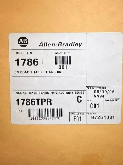 Allen Bradley 1786-TPR ControlNet Cable