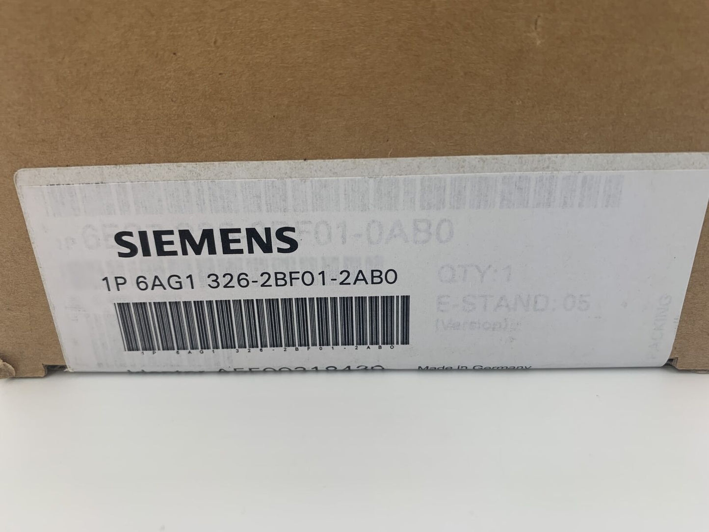 Siemens 6AG1326-2BF01-2AB0