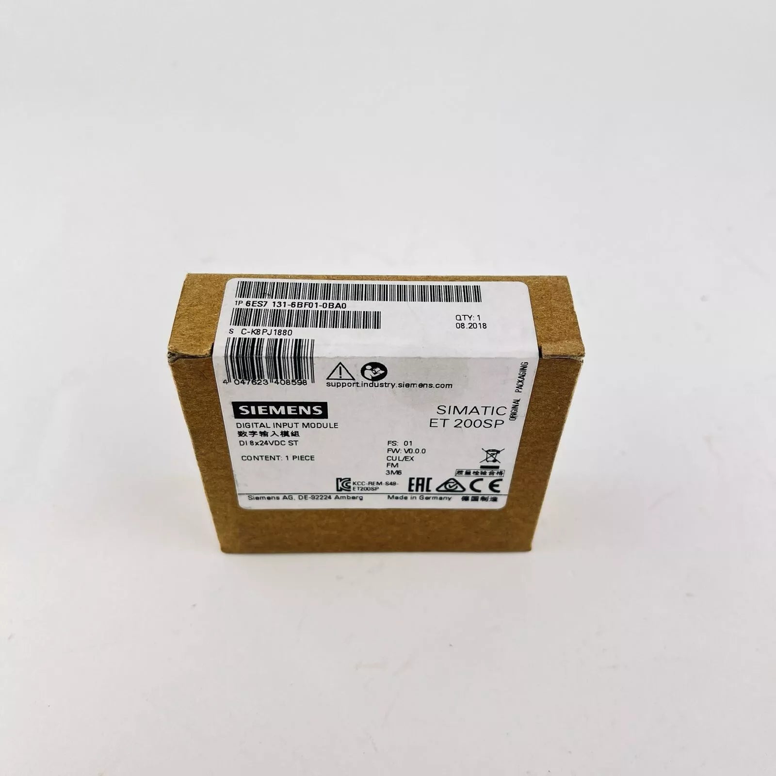 Siemens 6ES7131-6BF01-0BA0 Digital Input Module