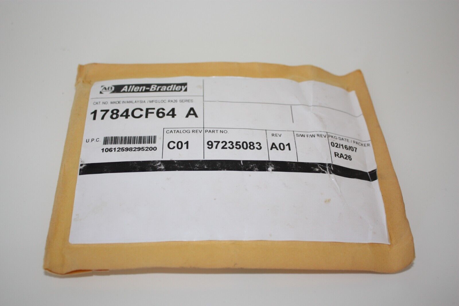 Allen Bradley 1784-CF64