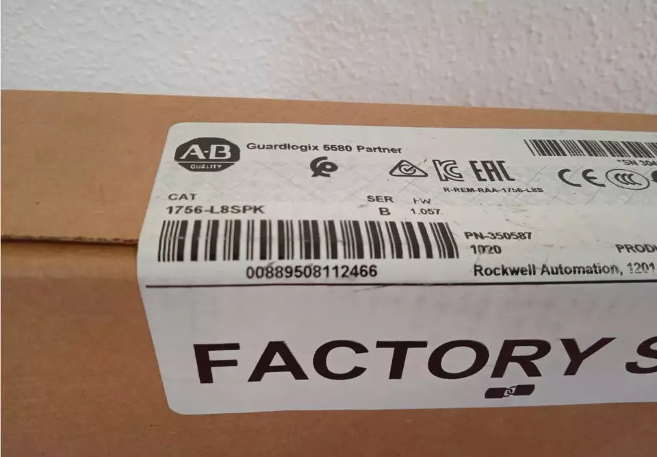 Allen Bradley 1756-L8SPK GuardLogix