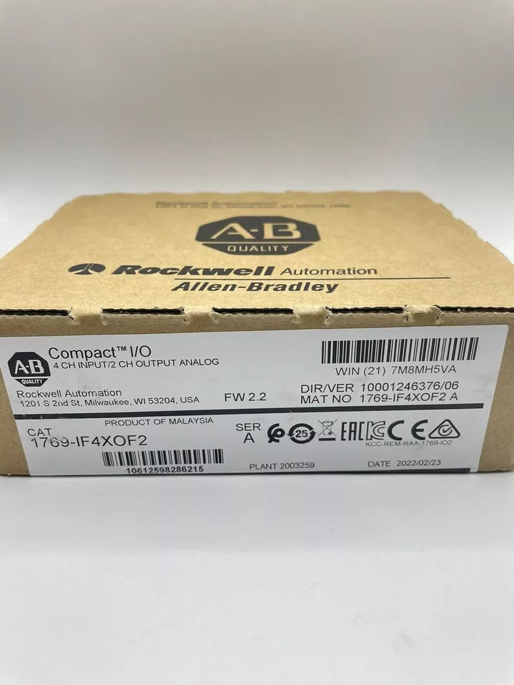 Allen Bradley 1769-IF4XOF2 CompactLogix