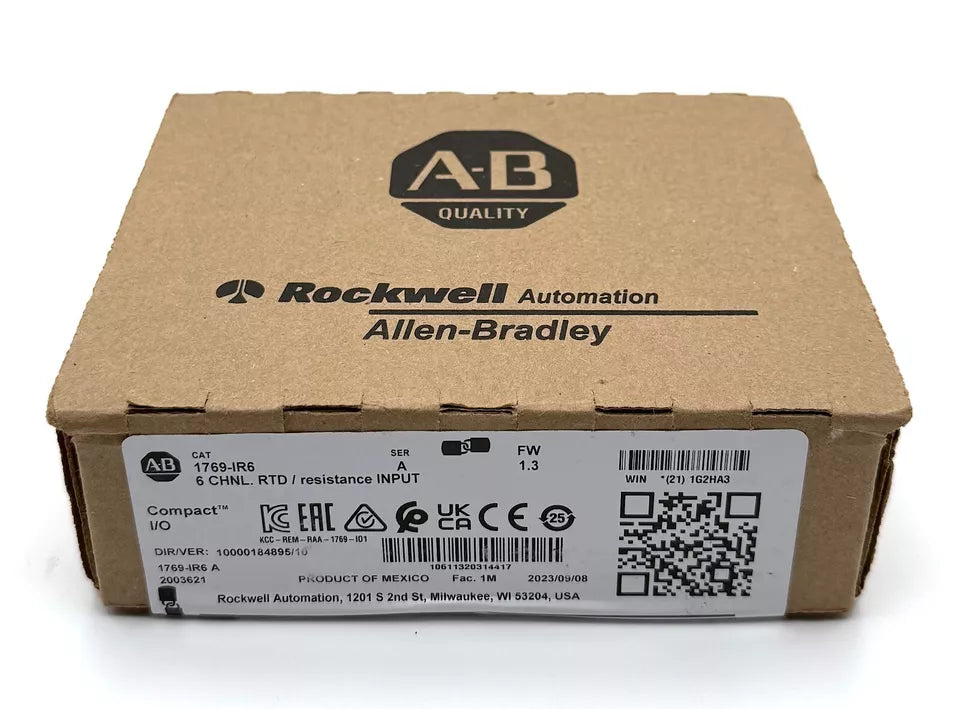 Allen Bradley 1769-IR6 Resistance Input Module