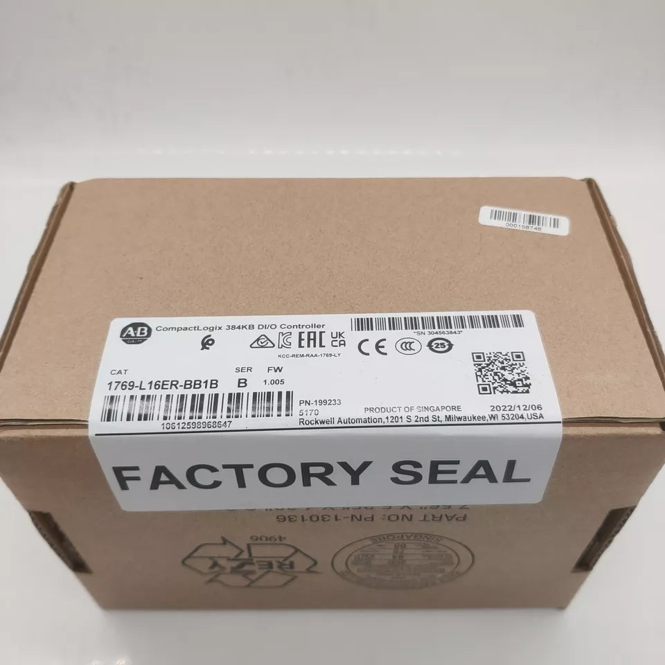 Allen Bradley 1769-L16ER-BB1B CompactLogix