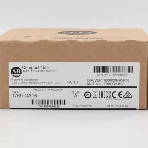 Allen Bradley 1769-OA16 CompactLogix