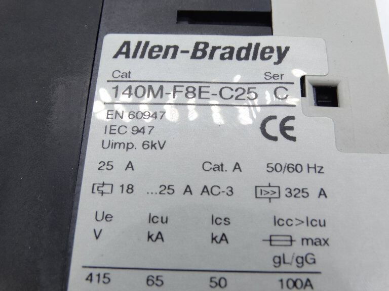 Allen Bradley 140M-F8E-C25
