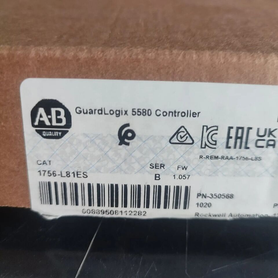 Allen Bradley 1756-L81ES GuardLogix