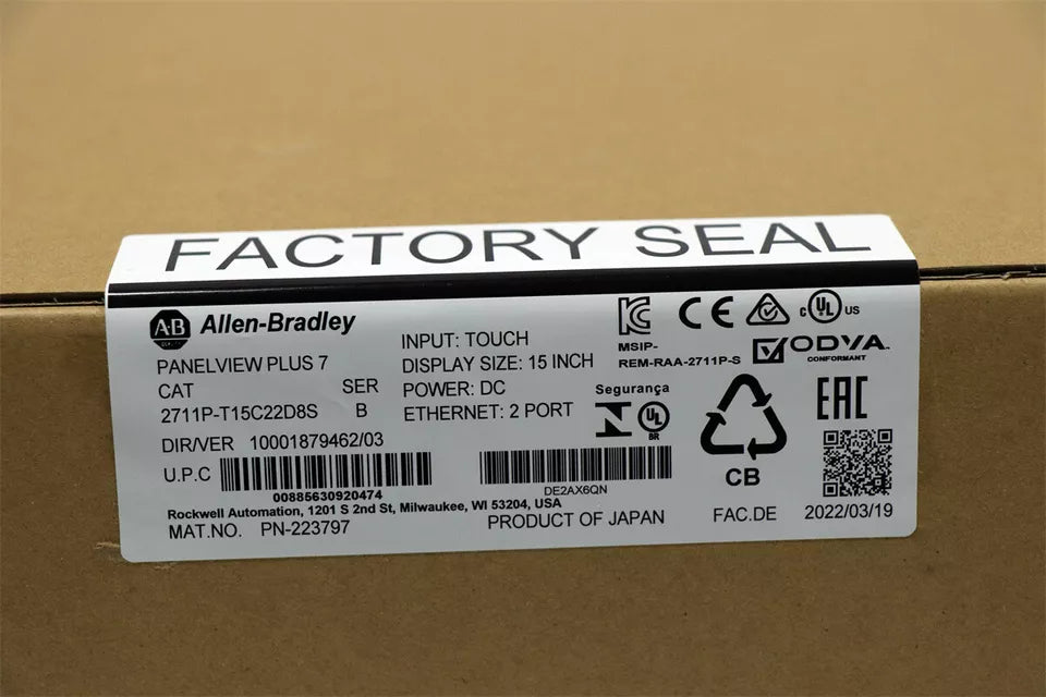 Allen Bradley 2711P-T15C22D8S